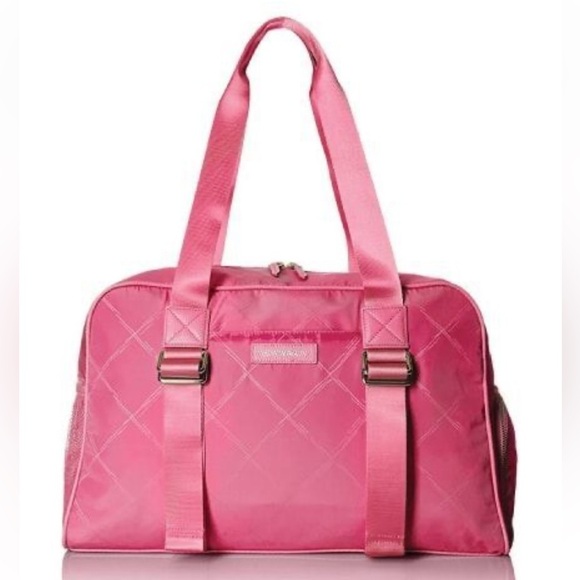 VERA BRADLEY LIGHTEN UP PREPPY POLLY YOGA SPORT BEACH GYM EXERCISE BAG - Picture 16 of 16